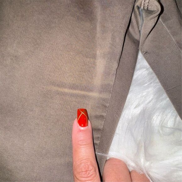 Motivi Women's Brown Straight Leg Cargo Jeans Size 10 Mid Rise - Picture 15 of 16